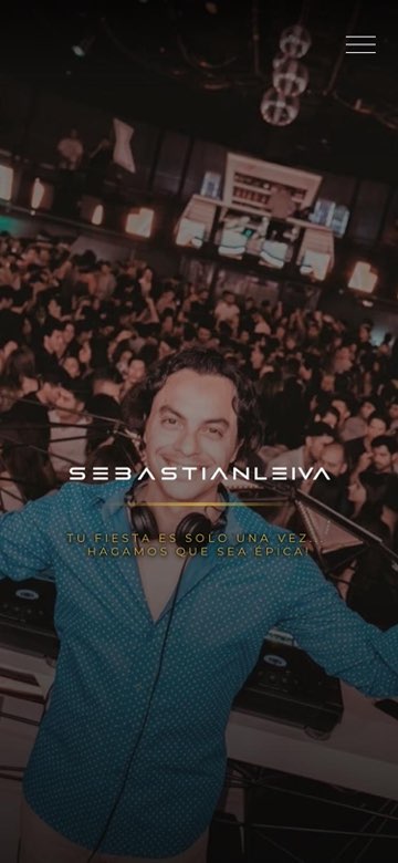 sebastianleivadj.cl en un celular